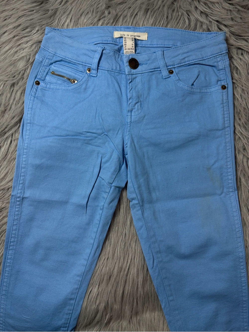 Life in Progress Women's Sky Blue Jeans